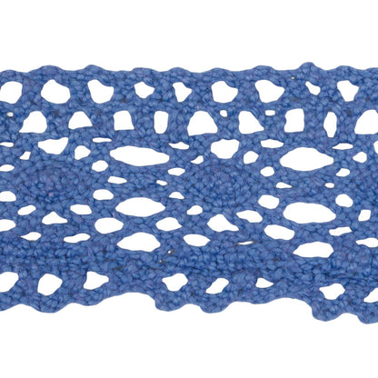 Sky Blue Classic Crochet Lace Trim - 2" Detail