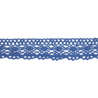 Sky Blue Classic Crochet Lace Trim - 2"