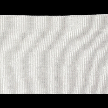 White Heavy Stretch Grosgrain Trim - 2" Detail