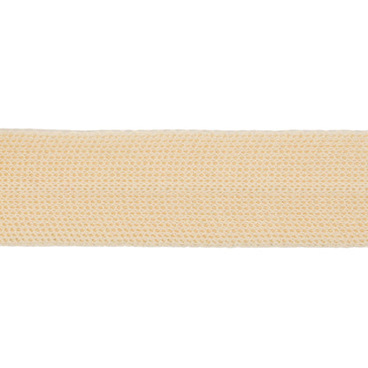 Beige Cotton Knit Foldover Trim - 0.875" Detail