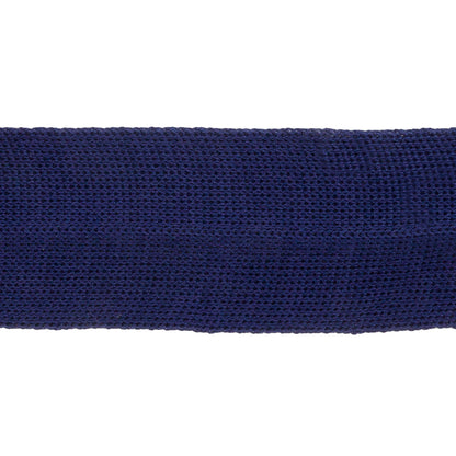 Navy Cotton Knit Foldover Trim - 1.25" Detail