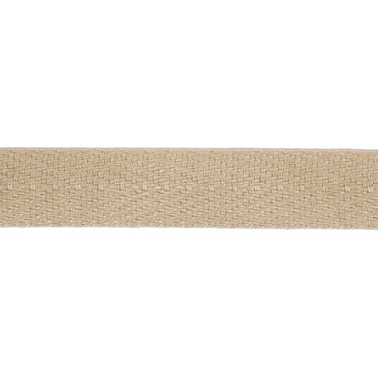 Peanut Polyester Twill Tape - 0.625" Detail