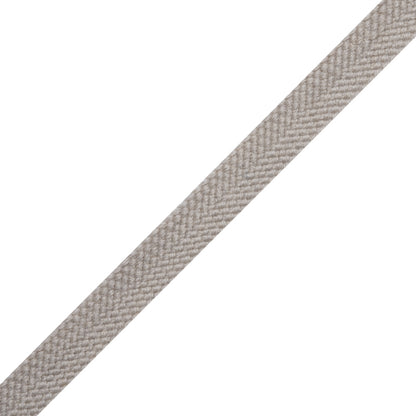 Seashell Wool Braided Tape - 0.5" Folded