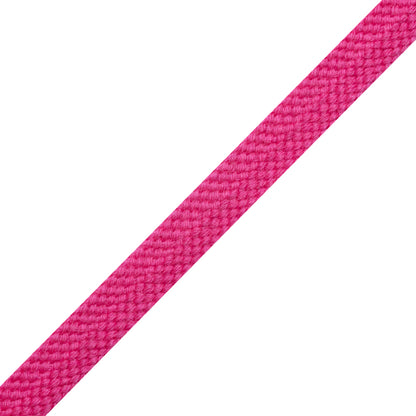 Pink Wool Braided Tape - 0.5" Folded