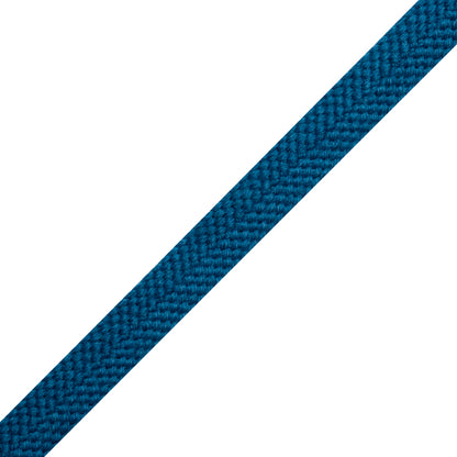 Teal Wool Braided Tape - 0.5" Folded