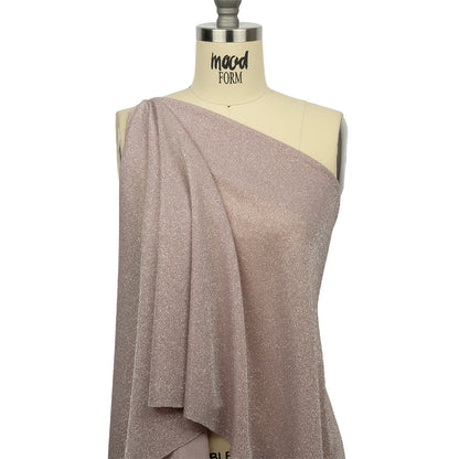 Nylon Knit with All-Over Glitter - Baby Pink - Sun Streams Collection