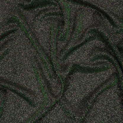 Nylon Knit with All-Over Glitter - Green - Sun Streams Collection