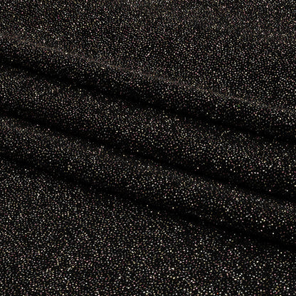 Nylon Knit with All-Over Glitter - Black - Sun Streams Collection