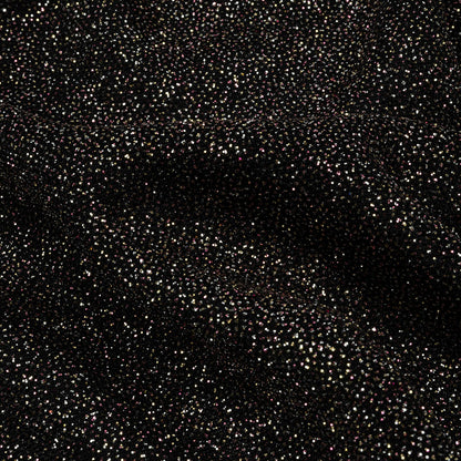 Nylon Knit with All-Over Glitter - Black - Sun Streams Collection