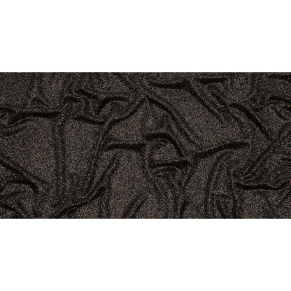 Nylon Knit with All-Over Glitter - Black - Sun Streams Collection