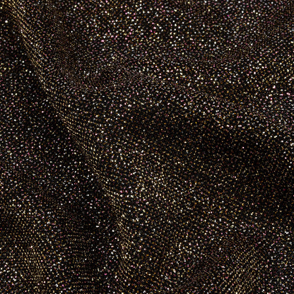 Nylon Knit with All-Over Glitter - Gold - Sun Streams Collection