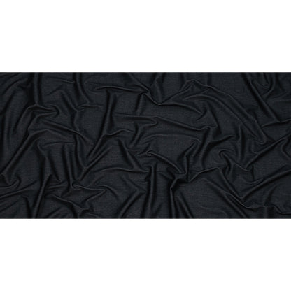 Indigo Stretch Cotton and Polyester Denim Knit Full