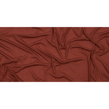 Terracotta Lightweight Cotton Jersey Full