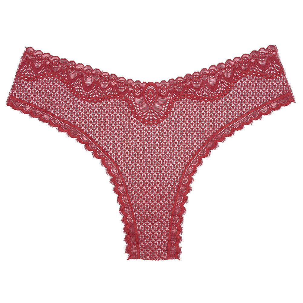 Currant Stretch Lace Panty Trim Panel - 10.25" x 14.25"
