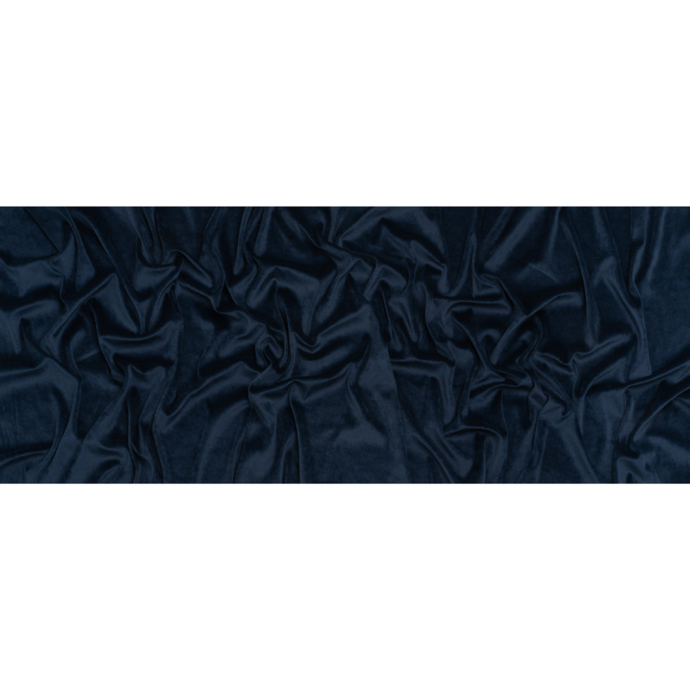 Polyester Velour - Navy Full