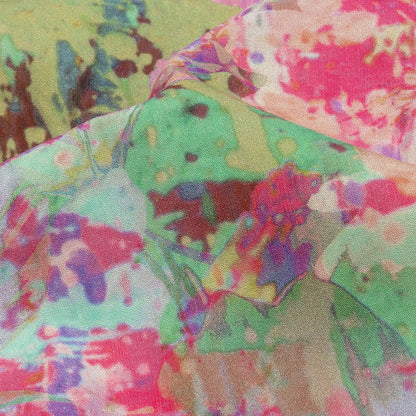 Mood Exclusive Pink Botanical Trip Cotton Poplin
