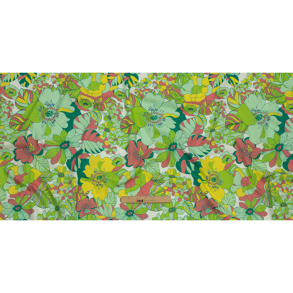 Mood Exclusive Florescent Inflorescence Stretch Cotton Twill Full