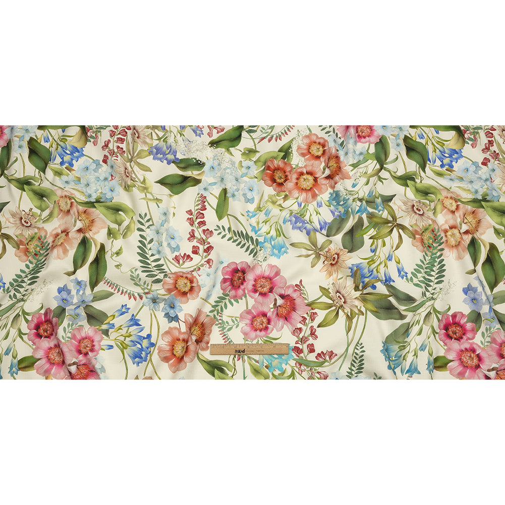 Mood Exclusive Cream Florist's Cuttings Stretch Cotton Woven - Full