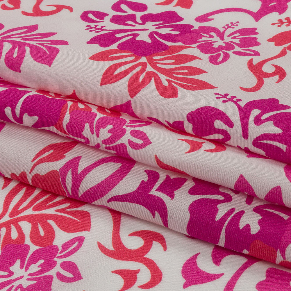 Mood Exclusive Pink Island Greeting Viscose Woven - Folded