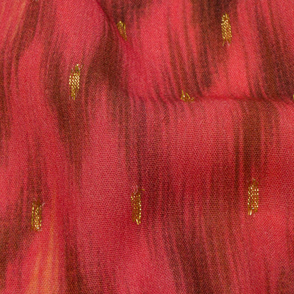 Mood Exclusive Love Divine Metallic Dotted Crinkled Viscose Crepe Folded