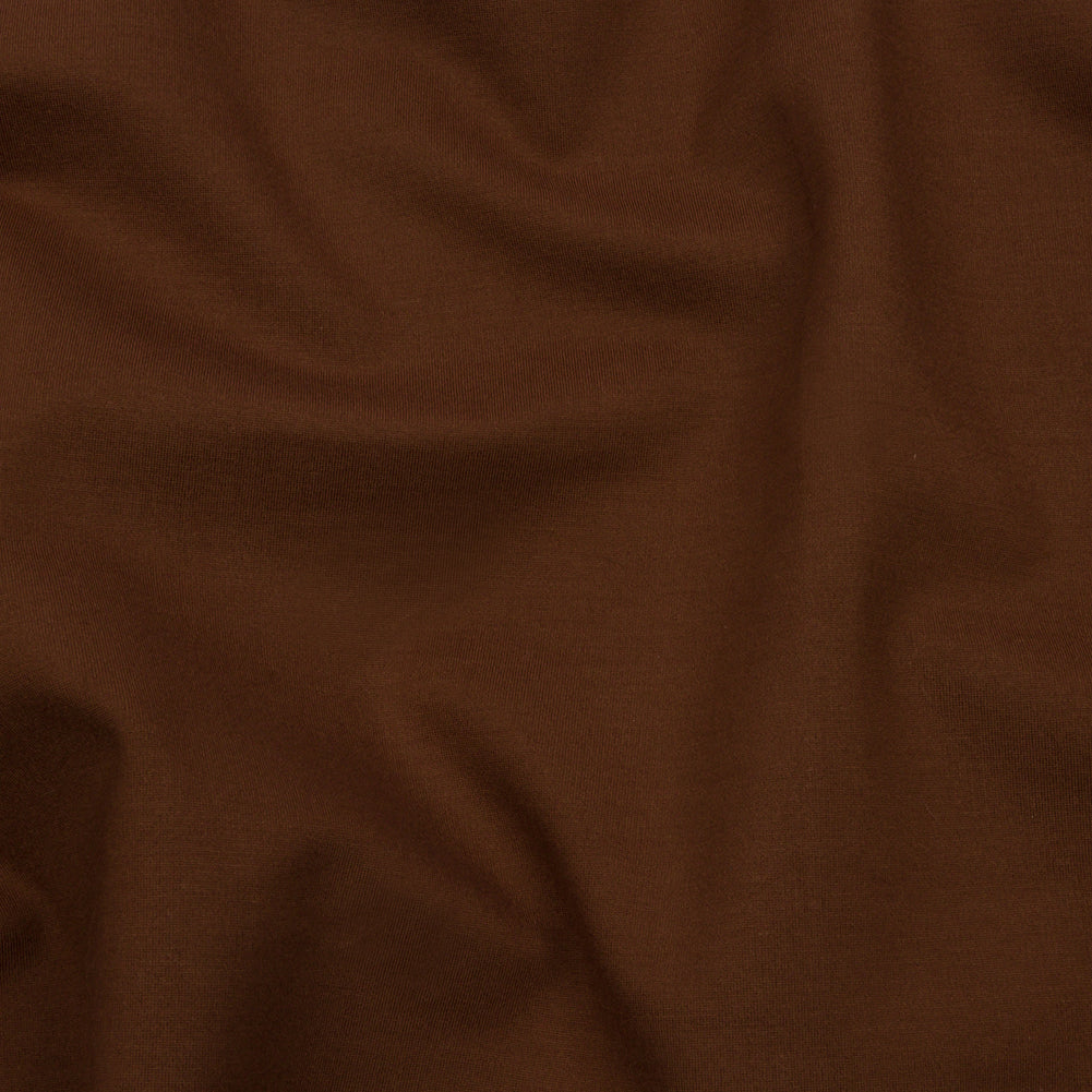Stretch Ponte Knit - Chocolate - Papilio Collection
