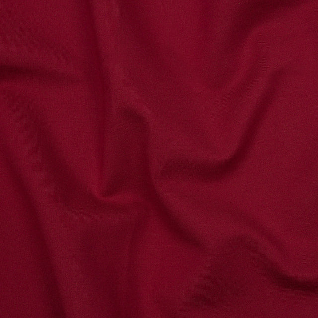 Stretch Ponte Knit - Wine - Papilio Collection