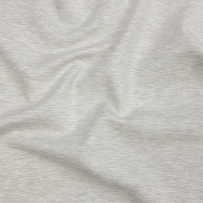 Stretch Ponte Knit - Heathered Gray - Papilio Collection