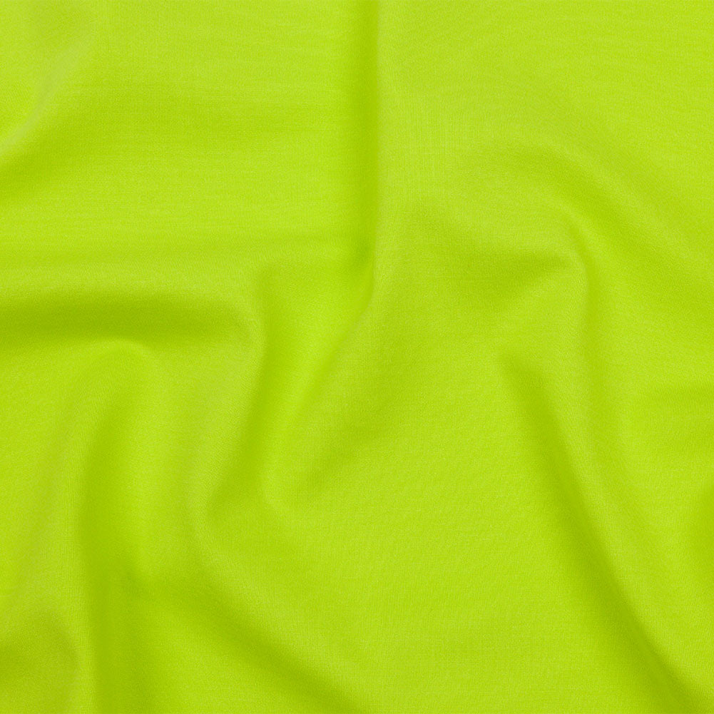 Stretch Ponte Knit - Lime Green - Papilio Collection
