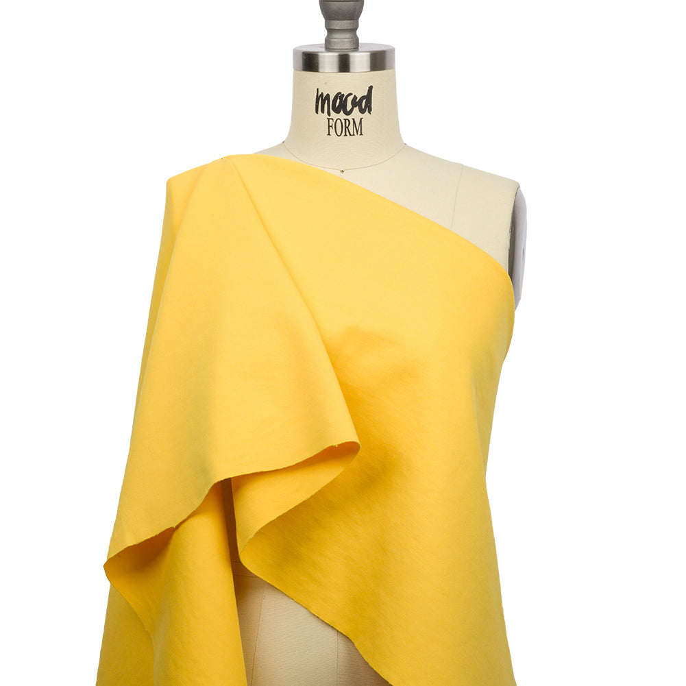 Stretch Ponte Knit - Sunshine Yellow - Papilio Collection
