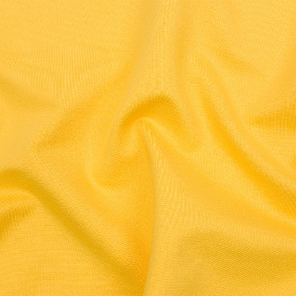 Stretch Ponte Knit - Sunshine Yellow - Papilio Collection