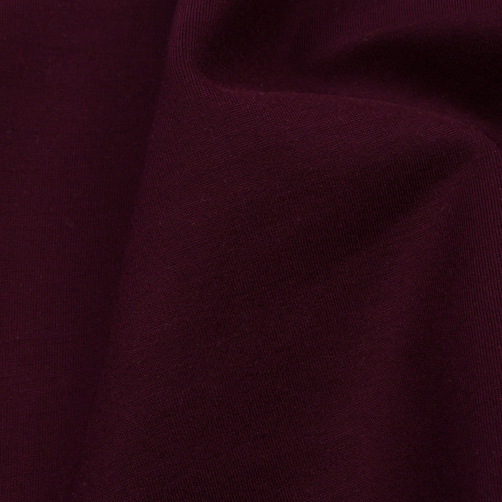 Stretch Ponte Knit - Aubergine - Papilio Collection