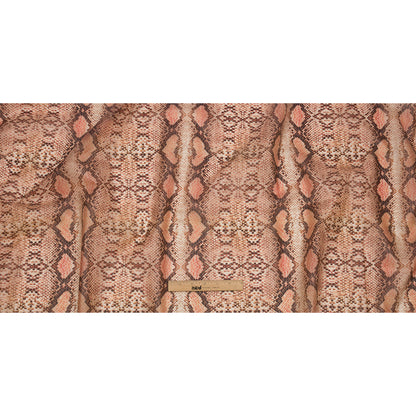 Rust and Black Python Scales Lightweight Translucent Vinyl