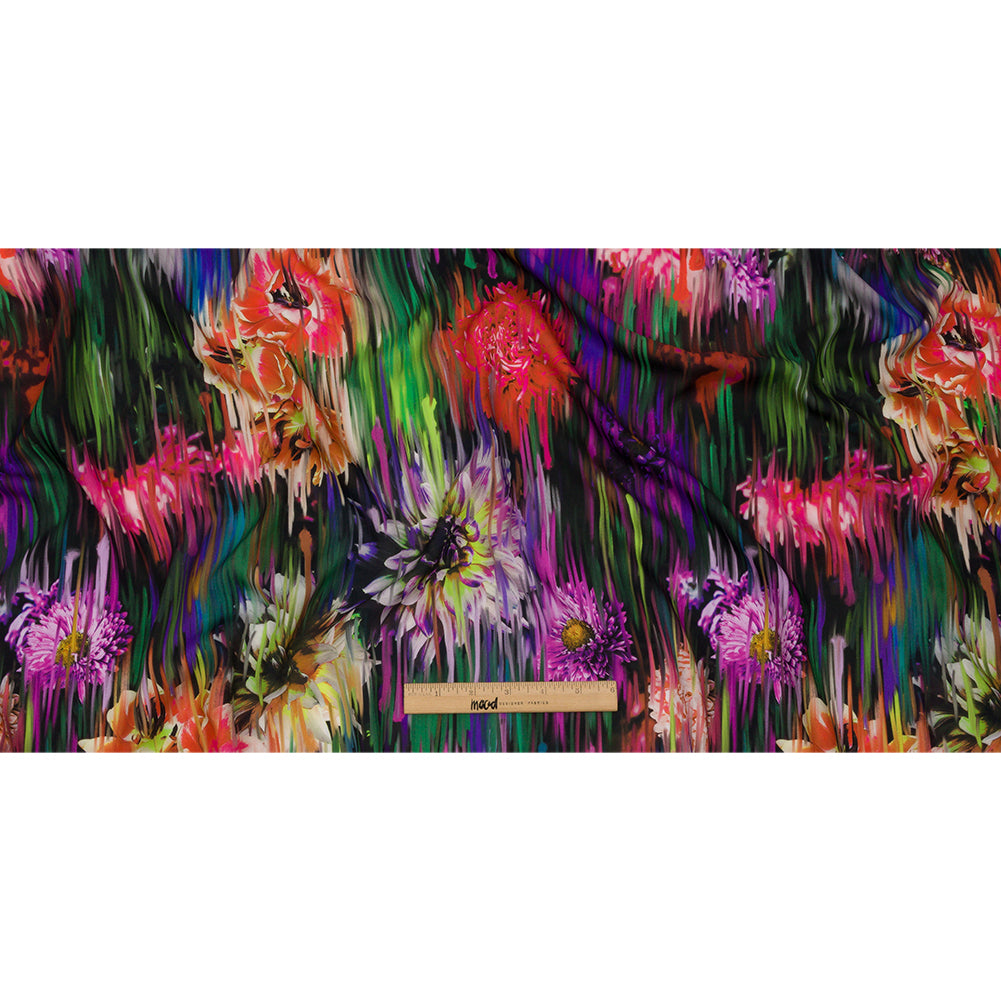 Mood Exclusive Large Chrysanthemum Stream Supple Viscose Woven - Full