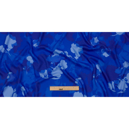 Sustainable Viscose Floral Jacquard Print - Blue Soft Florals - Mood Exclusive Gogh Far Full