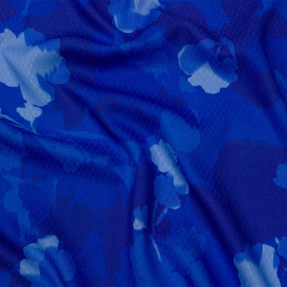 Sustainable Viscose Floral Jacquard Print - Blue Soft Florals - Mood Exclusive Gogh Far