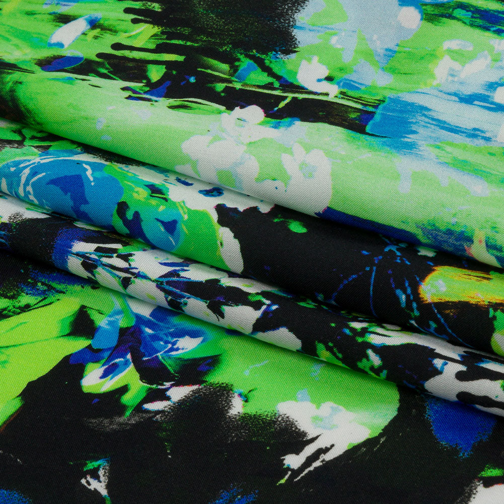 Mood Exclusive Drip Glitch Supple Viscose Woven - Folded