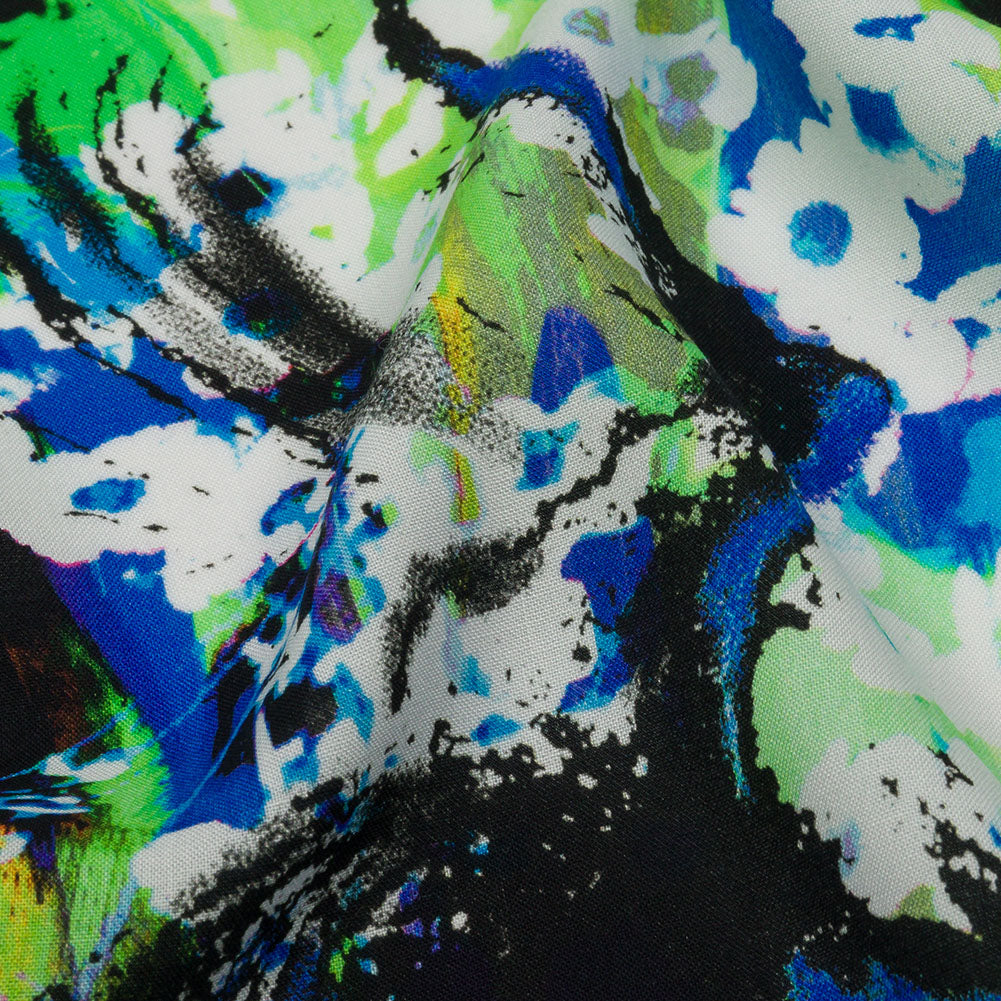Mood Exclusive Drip Glitch Supple Viscose Woven - Detail