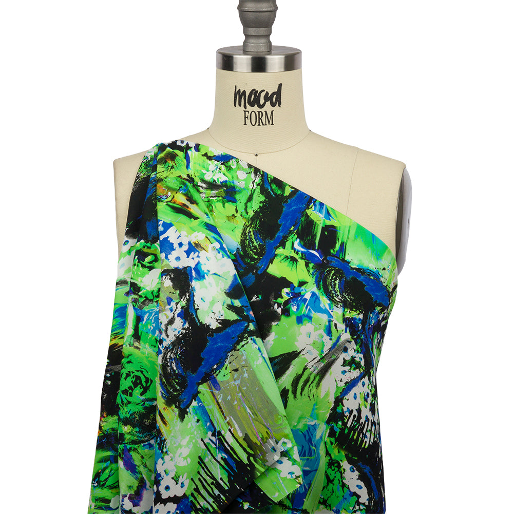 Mood Exclusive Drip Glitch Supple Viscose Woven - Drape