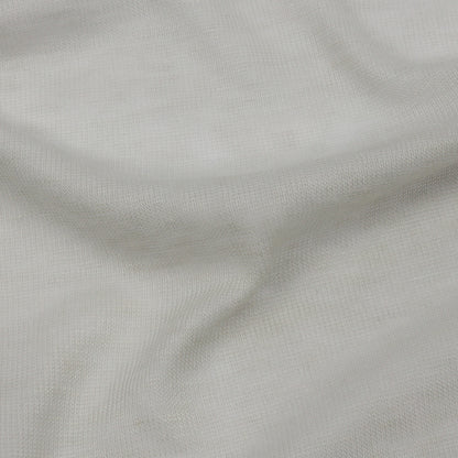 Famous Designer Light Gray Viscose and Cotton Lightweight Interlock Knit Detail