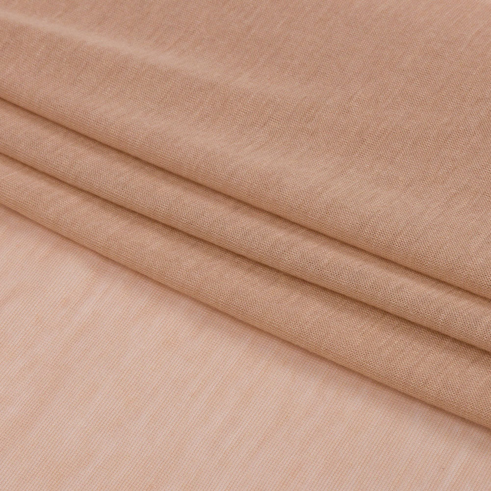 Famous Designer Nude Featherweight Viscose and Cotton Jersey Folded