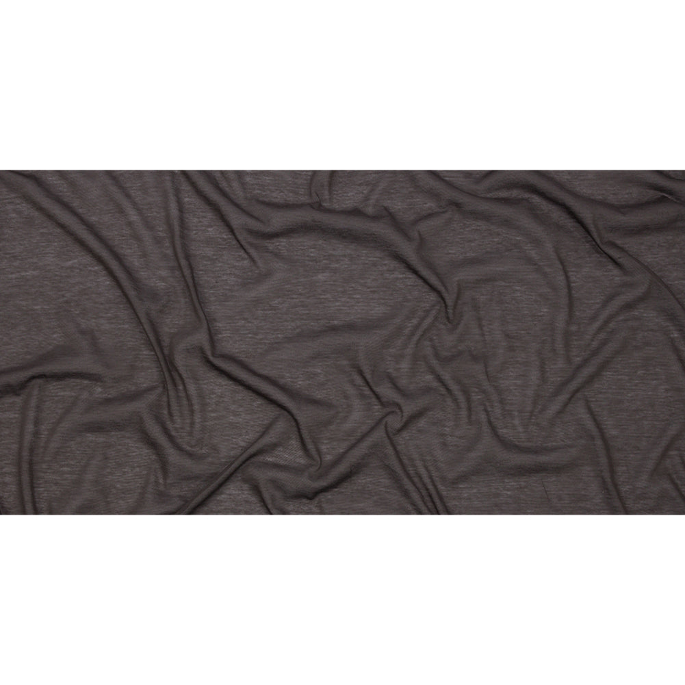 Famous Designer Dark Gray Featherweight Cotton Jersey Full