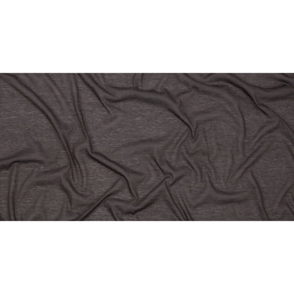 Famous Designer Dark Gray Featherweight Cotton Jersey Full