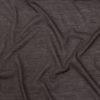 Famous Designer Dark Gray Featherweight Cotton Jersey