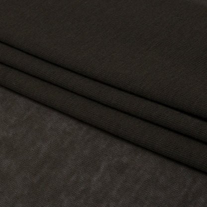Famous Designer Gray Lightweight Cotton Interlock Knit Folded