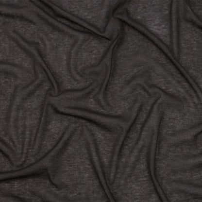 Famous Designer Dark Gray Lightweight Cotton Interlock Knit