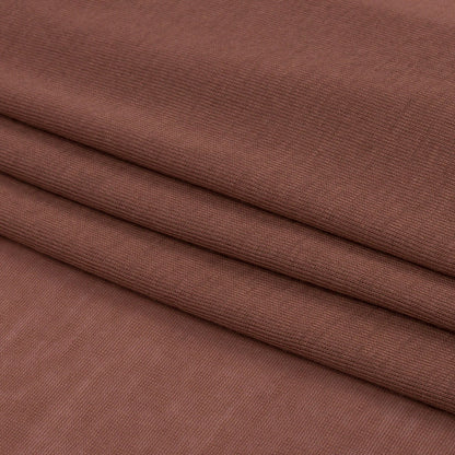 Famous Designer Cinnamon Lightweight Cotton Interlock Knit