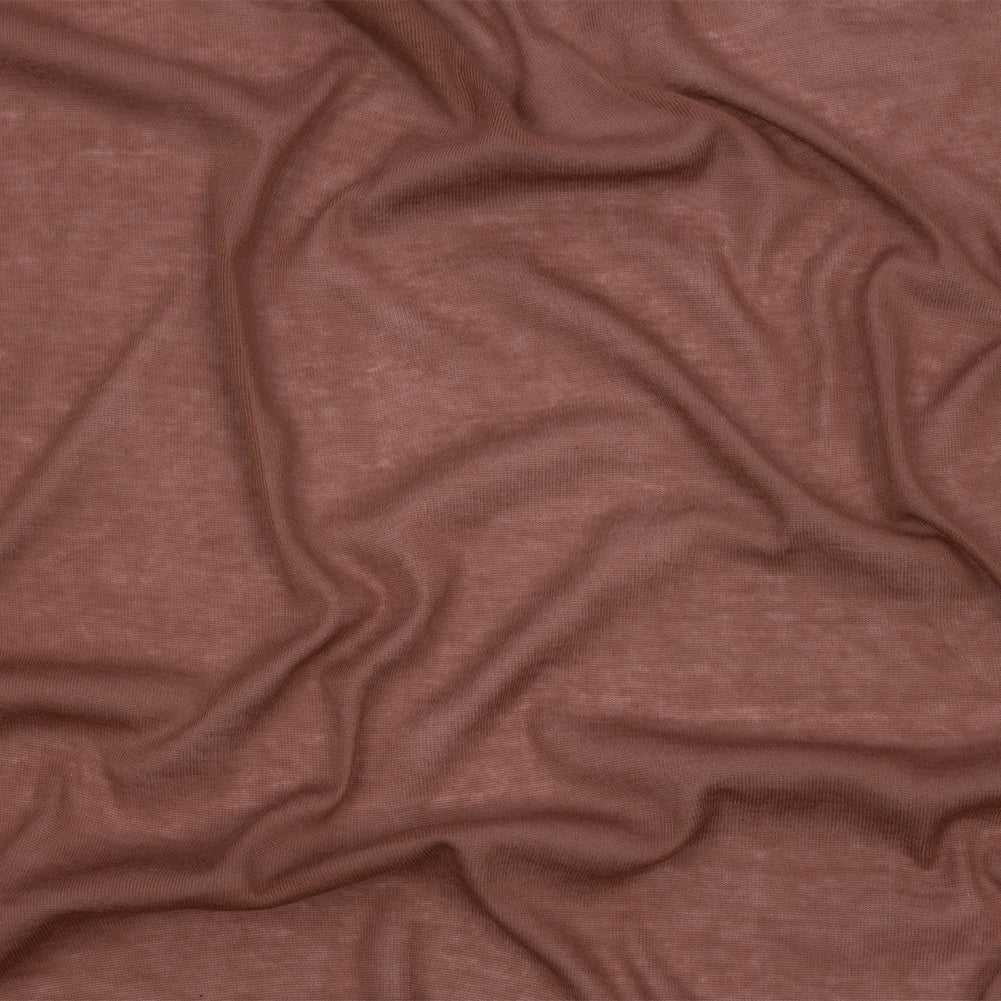Famous Designer Cinnamon Lightweight Cotton Interlock Knit