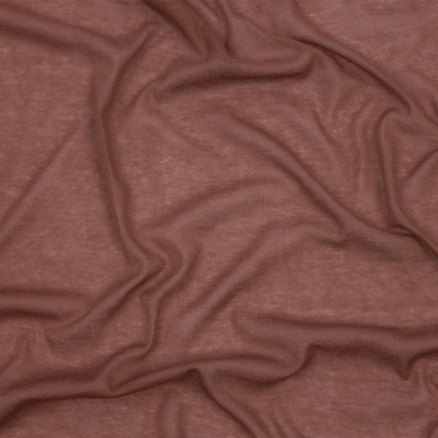 Famous Designer Cinnamon Lightweight Cotton Interlock Knit
