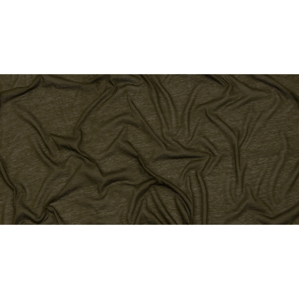 Famous Designer Seaweed Green Featherweight Cotton Jersey Full