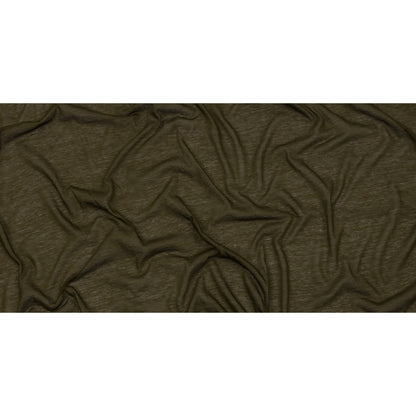 Famous Designer Seaweed Green Featherweight Cotton Jersey Full